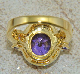 歐美時(shí)尚珠寶 探秘18K鍍金紫晶石戒指的價(jià)格、廠家與選購(gòu)指南