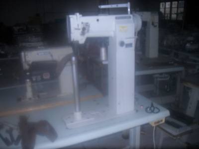 【全套二手箱包加工設備 高車 同步車 平車 雙針車 人字車 高頭柱車】價格,廠家,圖片,其他毛皮、制革機械,義烏市明達縫紉機商行-